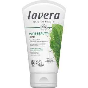 Lavera Naturkosmetik 3 in 1 Wash-Scrub-Mask - 125 ml.