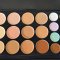 Contouring og foundation palette med 20 farver