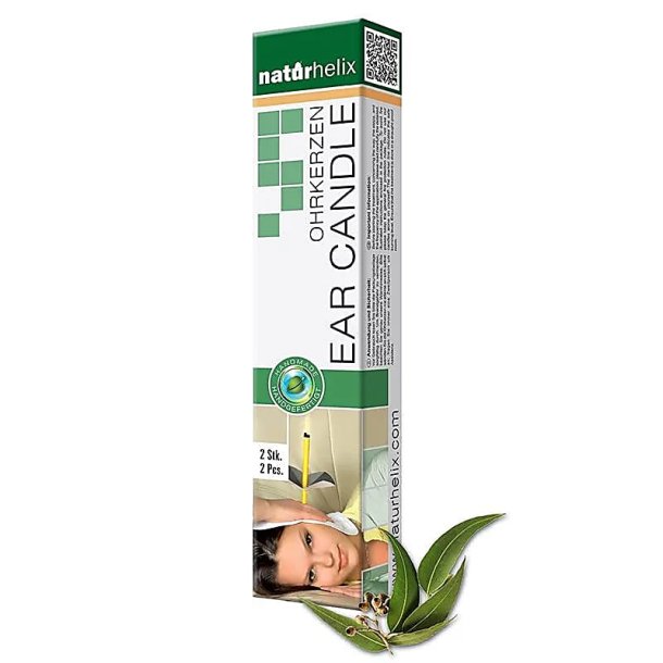 Naturhelix H�ndlavede �relys 2 stk. - Eucalyptus