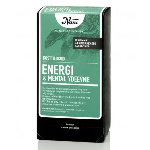 Nani Energi/Mental Ydeevne Helsepakke - 30 breve