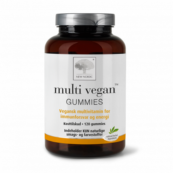 New Nordic Multi Vegan Gummies - 120 stk. MHT DATO 01/23