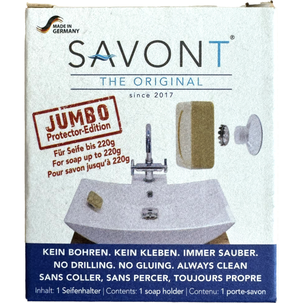 Savont Jumbo s�be- og shampoobarholder - 1 stk.