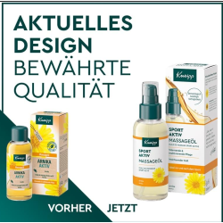 Kneipp Massageolie Muskelaktiv Arnika - 100 ml.