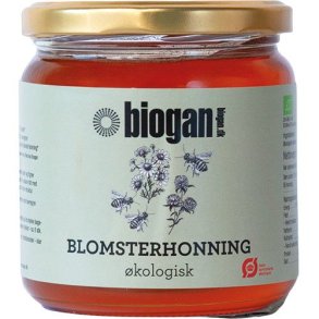 Biogan Blomster honning � - 500 g.