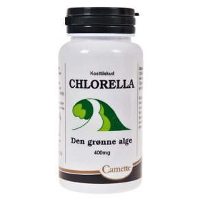 Camette Chlorella Den Gr�nne Alge 400 mg. - 180 tabletter