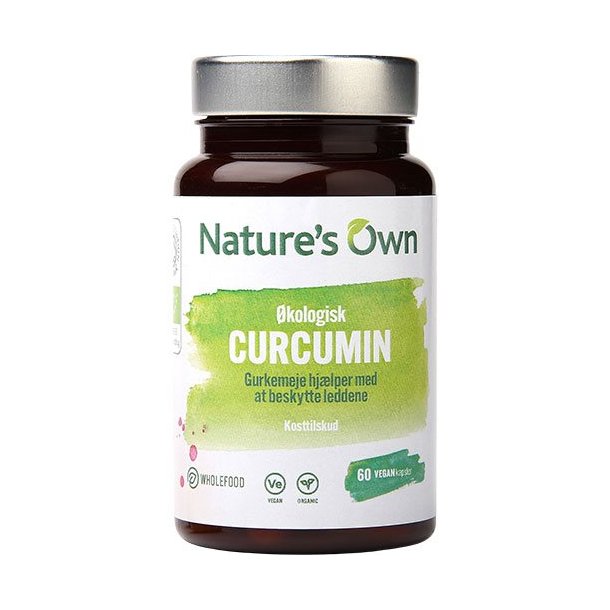 Nature�s Own Curcumin - �kologisk - 60 kapsler