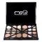 Contouring og foundation palette med 20 farver