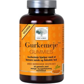 New Nordic Gurkemeje Gummies - 60 gum
