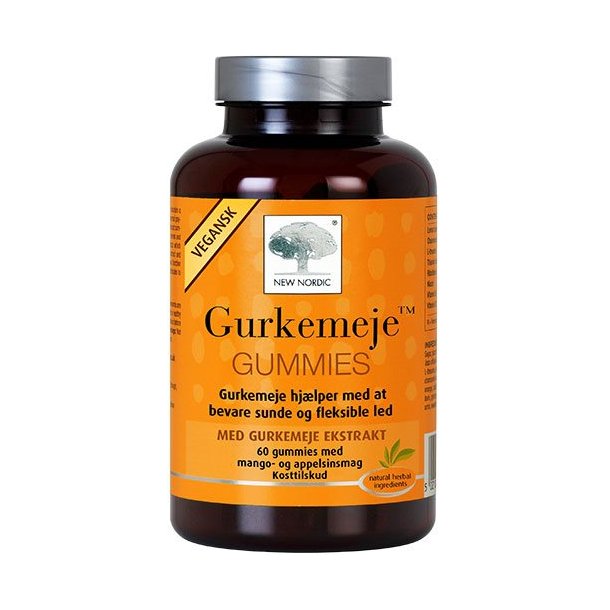 New Nordic Gurkemeje Gummies - 60 gum