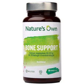 Nature's Own Knogler - Bone Support Wholefood - 60 kapsler