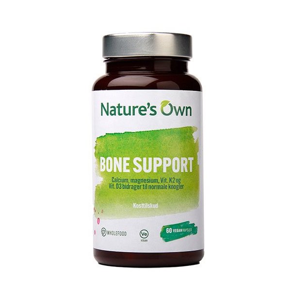 Nature's Own Knogler - Bone Support Wholefood - 60 kapsler