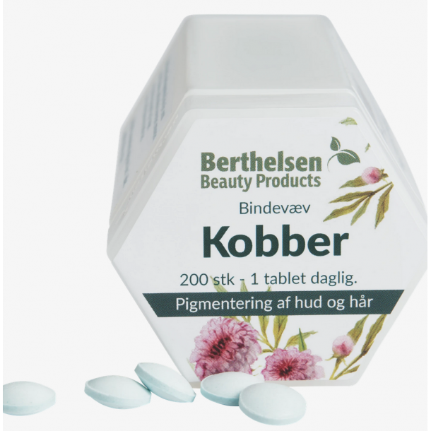 Berthelsen Kobber - 200 tabletter
