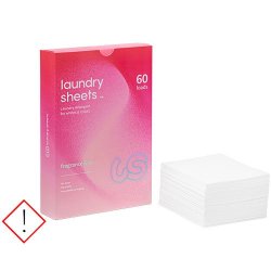 Laundry Sheets Fragrance Free - 60 stk.