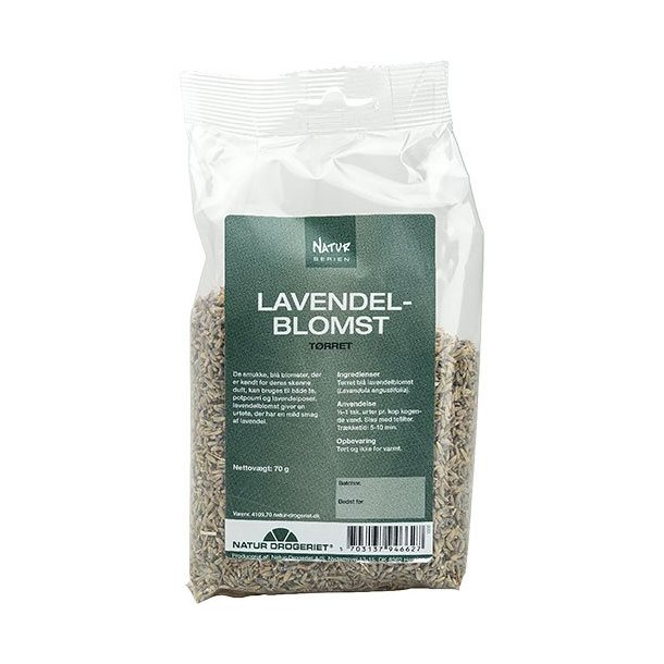 Natur-Drogeriet Lavendelblomst bl� - 70 g.