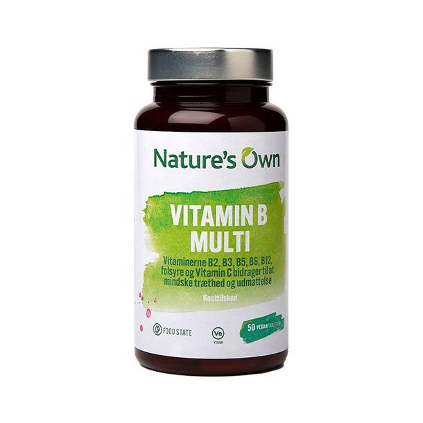 Natures Own Multi Vitamin B Extra - 50 tabletter