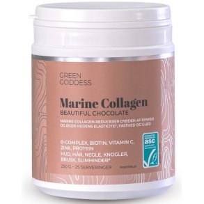 GREEN GODDESS Marine Collagen Beautiful Chocolate - 250 g.
