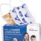 Engangs Mundbind/masker til b�rn med motiv - 50 stk