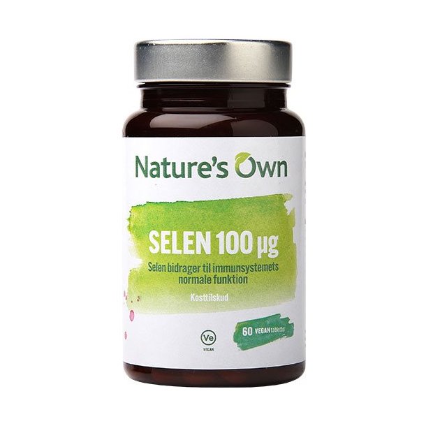 Natures Own Selen - 60 tabletter