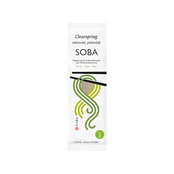 Clearspring Soba nudler (hvede &amp; boghvede) � - 200 g.