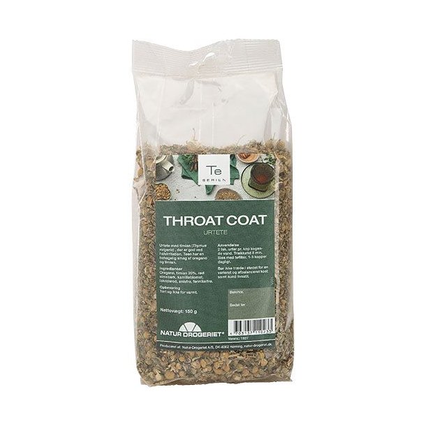Natur-Drogeriet Throat Coat Te - 150 g.