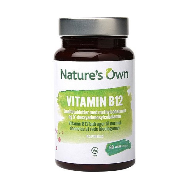 Nature's Own Vitamin B12 smeltetablet Vegan - 60 tabletter