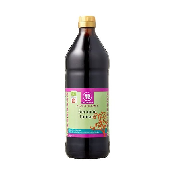 Urtekram Genuine Tamari Glutenfri Soyasauce - 750 ml.