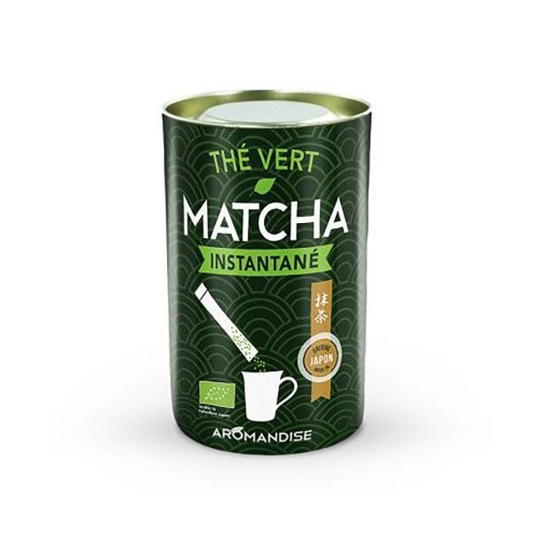 Matcha Instant Te Sticks - kologisk - 25 sticks.