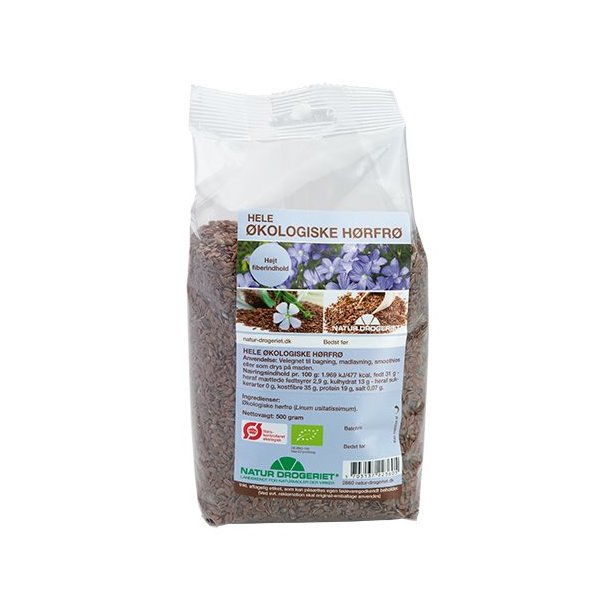Natur-Drogeriet Hele Hrfr, kologisk - 500 gram
