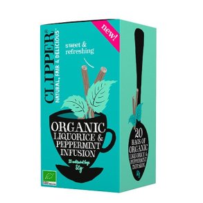 Clipper kologisk Liquorice & Peppermint Infusion - 20 breve
