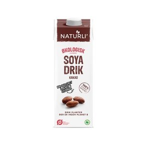 Naturli kologisk kakao Sojadrik - 1 liter