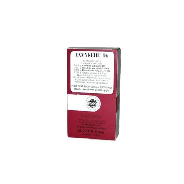 Exmykehl stikpiller - 10 stk