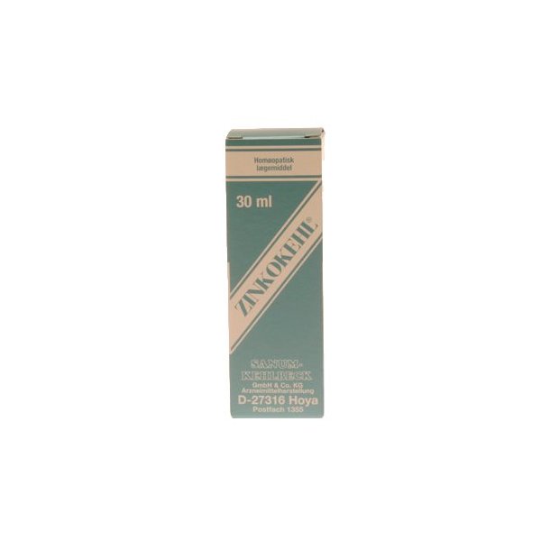Zinkokehl homopatiske drber - 30 ml