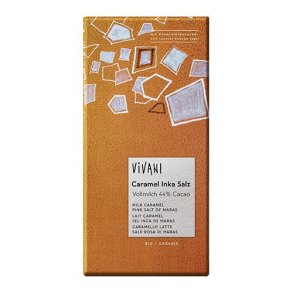 Vivani Chokolade Caramel Inka Salt - 80 g.