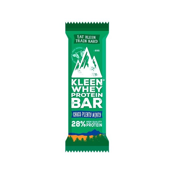 Kleen Whey Choco Plenty Proteinbar - 4 stk.