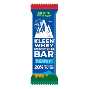 Kleen Whey Blueberry Pie Proteinbar - 4 stk.