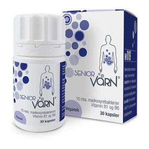 Seniorvrn mlkesyrebakterier - 30 kapsler