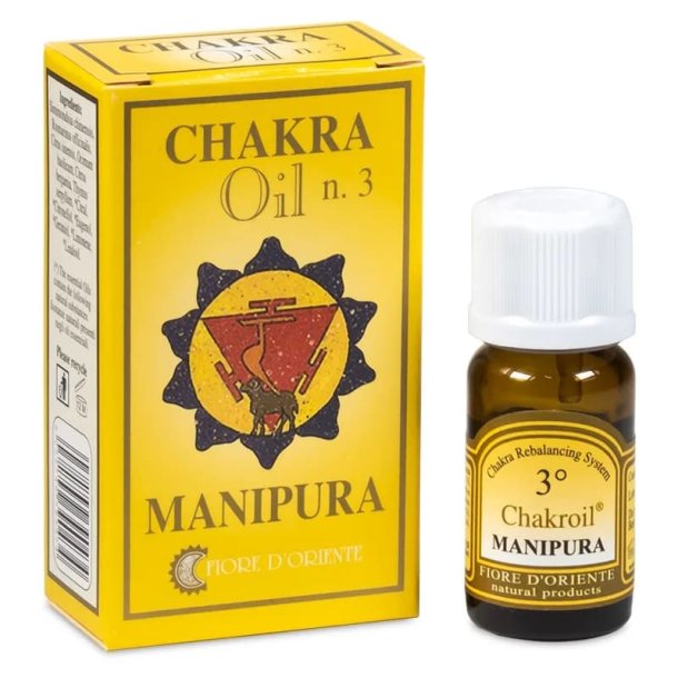 terisk Chakra olie - 3. Chakra Manipura
