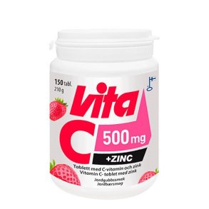 Vita C + Zinc - 500mg. - 150 stk.