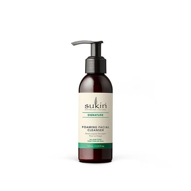Sukin Signature Foaming Facial Cleanser - Vegansk - 125 ml