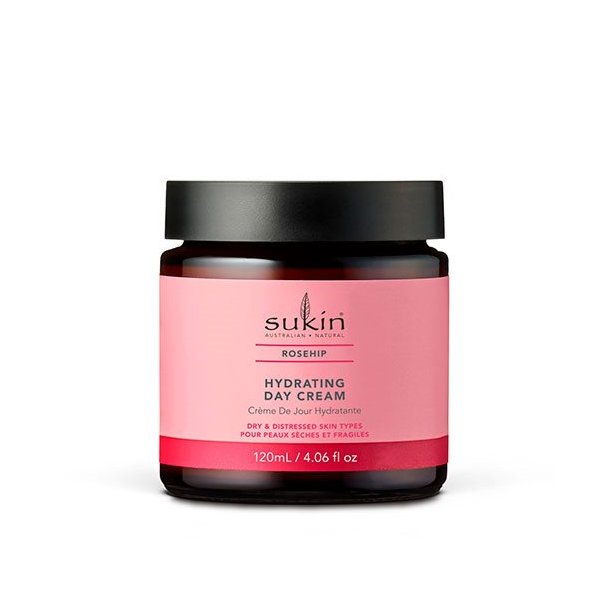 Sukin Rosehip Hydrating Day Cream - Vegansk - 120 ml