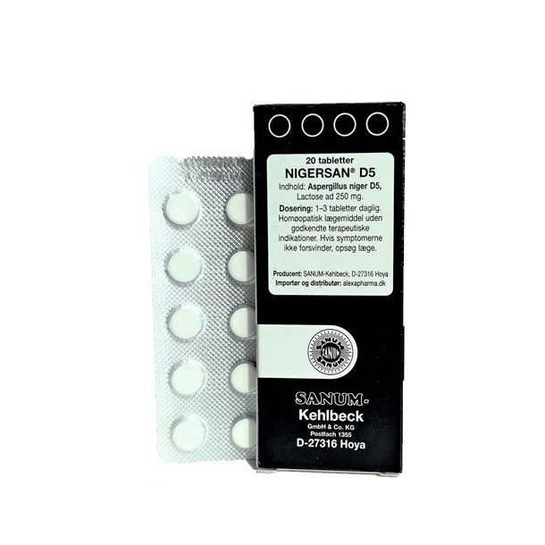 Nigersan tabletter D5