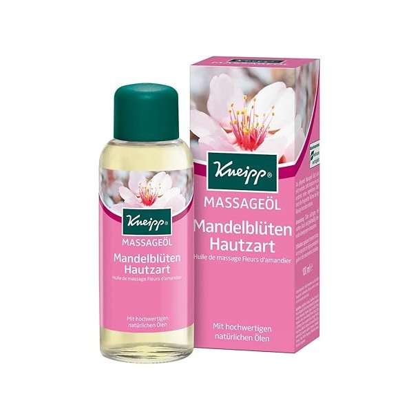 Kneipp Massageolie Mandelblomst - 100 ml.