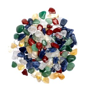 Tiberanske Fem Chakra Trommelsten