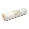 Yogi & Yogini kologisk Yogaplle m. Boghvedeskaller i Natur, Flower of Life - 60 x 16 cm.