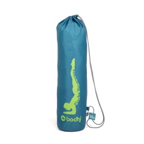 EASY BAG Yogamttetaske - Mrkebl med Yogasilhuette