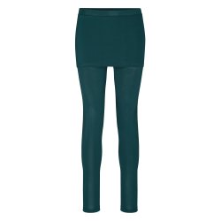 Yamadhi Yogaleggings med nederdel - Mrkegrn