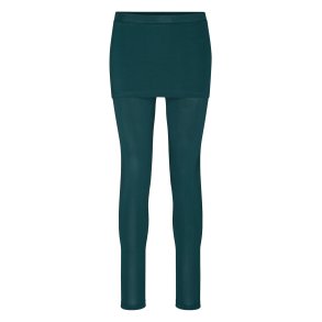 Yamadhi Yogaleggings med nederdel - Mrkegrn