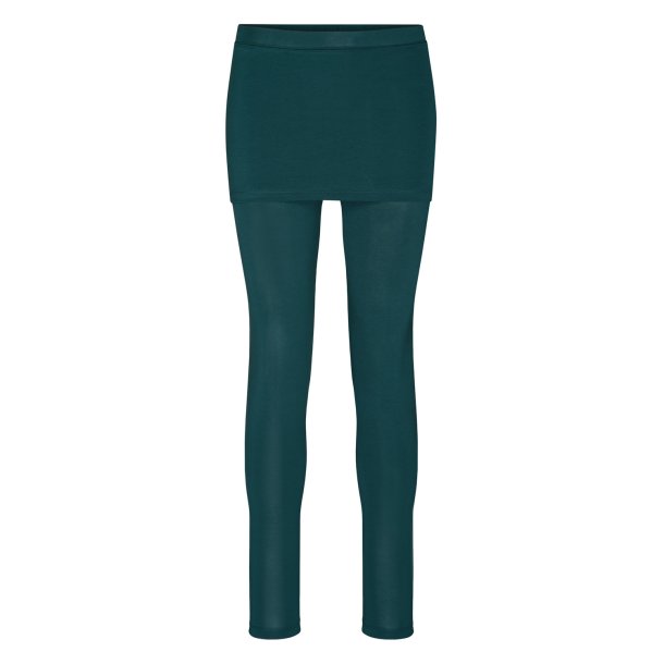 Yamadhi Yogaleggings med nederdel - Mrkegrn