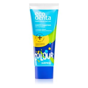 Ecodenta Colour Surprice brnetandpasta med flour - 75 ml UDLBER 03/2023