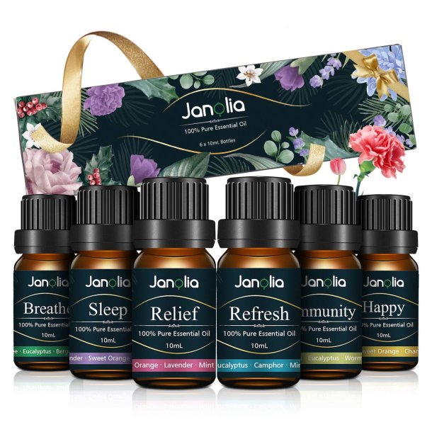 Janolia 100 % Essential oil - 6 x 10 ml